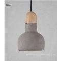 2020 decoration led kitchen cement hanging light restaurant concrete pendant lamp fixture